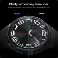 Захисне скло Spigen для Galaxy Watch 6 Classic (43mm) - EZ FiT GLAS.tR (2шт), Clear (AGL07067)