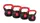 Гиря вінілова Toorx PVC 4 кг Black/Orange (KRP-4)