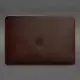 Чехол из натуральной кожи для MacBook 13 дюйм Бордовый