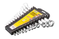 Ключи рожково-накидные MASTERTOOL набор 12 шт, (71-2112)