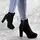 Ботильоны женские Fashion Skoobee 2407 40 размер 25,5 см Черный
