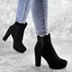 Ботильоны женские Fashion Skoobee 2407 40 размер 25,5 см Черный