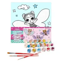 Картина за номерами "L. O. L. Surprise! O. M. G. Fairies Flutterstar" 40х40 см