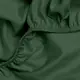 Простыня сатин на резинке для коляски и люльки 40x80 GREEN