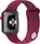 Ремінець UWatch Silicone Strap для Apple Watch 42/44 mm Rose Red