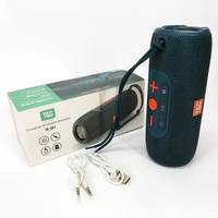 Колонка портативная Bluetooth T&G TG341 blue синяя