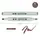 Маркер спиртовой Santi Brush SA-92 390906 шоколад
