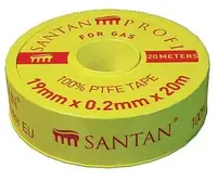 Фум стрічка SANTAN для газу PROFI 19 мм * 0,2 мм * 20 м
