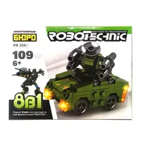 Конструктор KB 205A военный транспорт, 106-152 детали Турель
