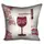 Подушка c принтом габардиновая Vino 40x40 (4P_PW009)