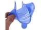 Набор силикон крышек Super Stretch Silicone Cиний 6 шт.