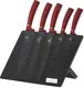 Набор ножей 6 предметов MetalliС Line Burgundy Edition Berlinger Haus BH-2519