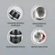 Кофемолка электрическая Sokany SK-3025R Grinding Blender 150W 50g кофеварка для дома Черный
