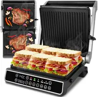 Електрогриль контактний MalTec SM5000W-PRO 2500Вт (Польща)