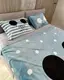 Постельное белье плюшевое евро Dushka Home 20688 200х220 см