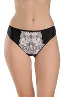 Valentina трусики женские черный Oro XL