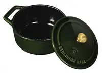 Кастрюля чугунная Berlinger Haus Emerald СolleСtion BH-6502 12 см