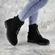 Ботинки женские зимние Fashion Divit 2243 38 размер 24 см Черный