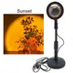 Лампа Атмосферная Проекционный Светильник ЗАКАЗ Atmosphere Sunset Lamp эффект радуги, Лампа эффект солнца