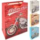 Пакет подарочный Stenson Motorbike R-87635 26х32х12 см 12 шт/уп