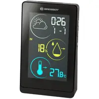 Метеостанція Bresser Colour weather station Temeo Life H Black 7008000CM3000