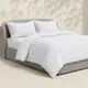 Евро постель без простыни муслин WHITE