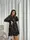 Платье AO001 Черное Oversize XL-3XL