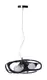 ЛЮСТРА ПОДВЕСНАЯ 3003/3 В ЗЕЛЕНАЯ, КРАСНАЯ