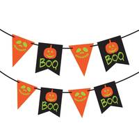 Гірлянда паперова YES Хелловін Pumkin faces 13 прапорців 801180 3 м