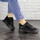 Женские кроссовки Fashion Rosco 1674 37 размер 22 см Черный