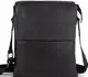 Кожаный мужской мессенджер Tiding Bag  черный