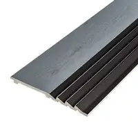 Рейка декоративная PS 2900х160х11мм Серое дерево с черным SW-00002149-