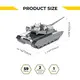 Коллекционная модель-конструктор Metal Time Oplot T-84 ОПЛОТ украинский танк MT058