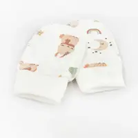 Подряпини для немовлят на манжеті з начосом 0-3 міс з зайченятами Bunnies