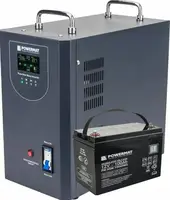 ИБП Powermat 2000ВА 1600Вт чистая синусоида + аккумулятор Powermat 12В 100Ач  (Польша)