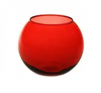 Ваза круглая Pasabahce Enjoy PS-43407-Red красная