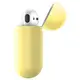 Чехол Baseus для AirPods 2/1 series - Super Thin Silica Gel, Yellow (WIAPPOD-BZ0Y)