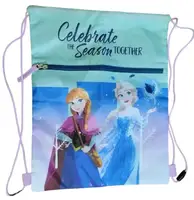 Сумка для обуви, котомка, детский рюкзак Frozen Elsa and Anna