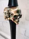 Классический кальян на 1 персону 65 см. Высокий кальян на 1 трубку Yahya Cloud Skull с черепом