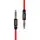 Кабель Audio AUX RM-L200 miniJack 3.5 male to male 2.0 м red Remax 320103