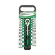 Набор торцевых головок с трещоткой 3/8" 20 ед., 72 зуба, Cr-V INTERTOOL ET-6020