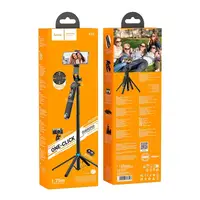 Селфі-монопод HOCO Handy aluminum alloy anti-shake live broadcast holder K22 |L 1.75m, BT|