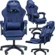 Кресло геймерское DIEGO ALCANTARA PRO Dark Blue