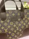 Серые буквы черный фон - стильная молодежная удобная сумка в стиле Tote Bag 0430-2