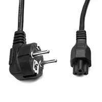 Кабель питания PowerPlant C5, 220V, 3x0.75, медь, 1м