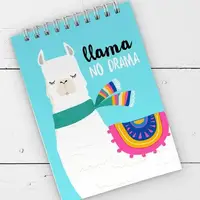 Блокнот на пружине А6 Llama no drama (BL6_19D020)