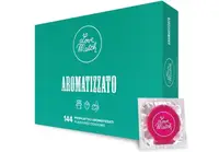 Цветные ароматизированные презервативы Love Match - Arromatizato, strawberry (по 1 шт)