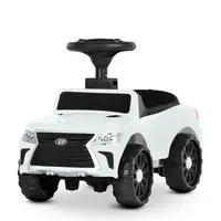 Каталка-толокар Bambi Racer M 4808EL-1 белый 2 в 1