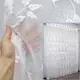 Готовая тюль (3,4х2,5м.) жаккард, коллекция "Розалия". Цвет белый. Код 1222т 42-0130