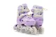 Роликовые коньки Scale Sports LF-5 колеса PU светятся. Violet (размер 39-42) (1533797796)
